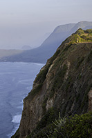Naiwa Cliffs overlooking Kalaupapa Peninsula
