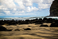 Beach in Halawa Valley