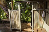 The Upper Outdoor Shower at Hui Hoolana