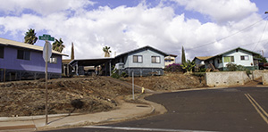 Houses in Kaunakakai