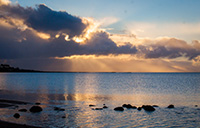 Sunrise at One Ali'i Beach